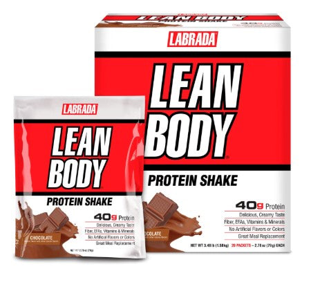 Lean Body All-in-One Protein Single Serving Shake Packets