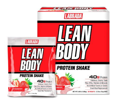 Lean Body All-in-One Protein Single Serving Shake Packets