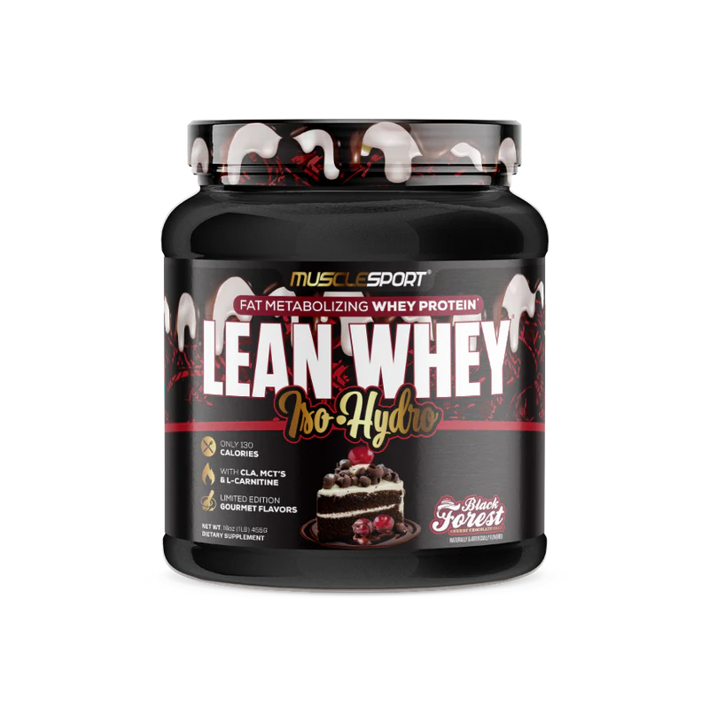 whey protein isolate with l carnitine MuscleSport Lean with seasonal releases quarterly Lean Whey Iso Hydro Gourmet