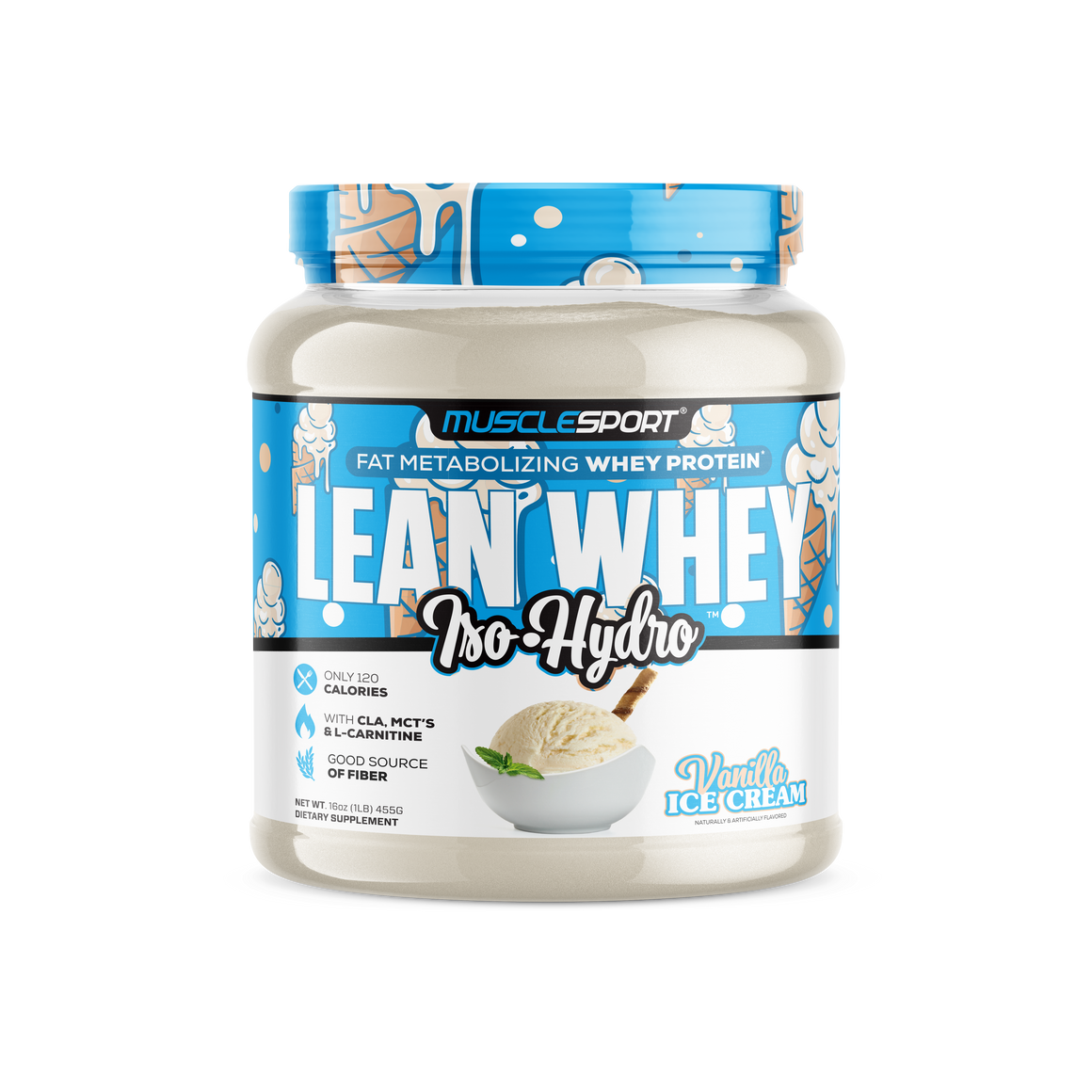 Lean Whey Iso Hyrdo Gourmet Protein 1Lb