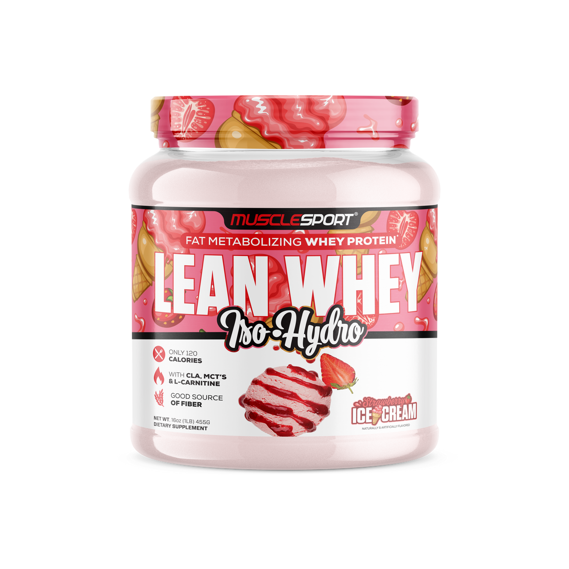 Lean Whey Iso Hyrdo Gourmet Protein 1Lb