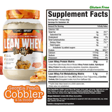 Lean Whey Iso Hydro Gourmet Protein 2LB