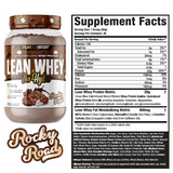 Lean Whey Iso Hydro Gourmet Protein 2LB