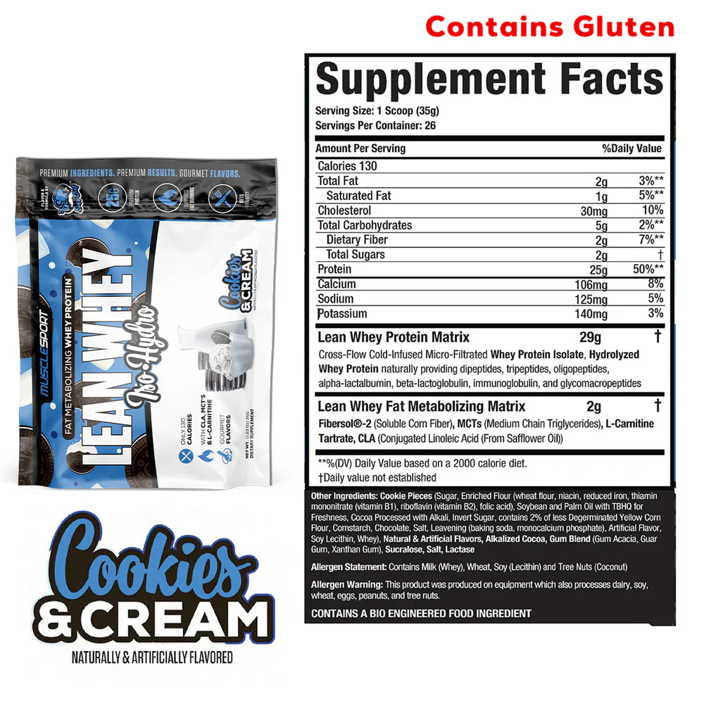 Lean Whey Single Serve Packets