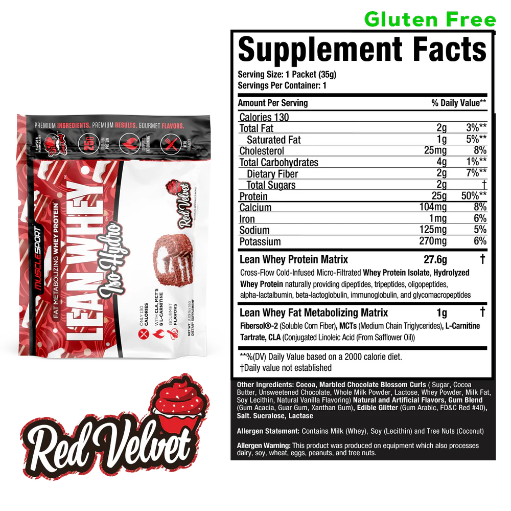 Lean Whey Single Serve Packets