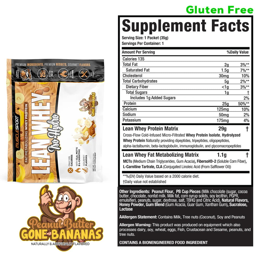 Lean Whey Single Serve Packets