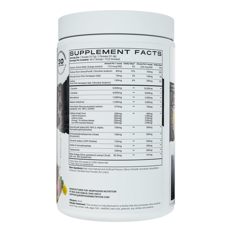 Alphagen: Max Pre-workout