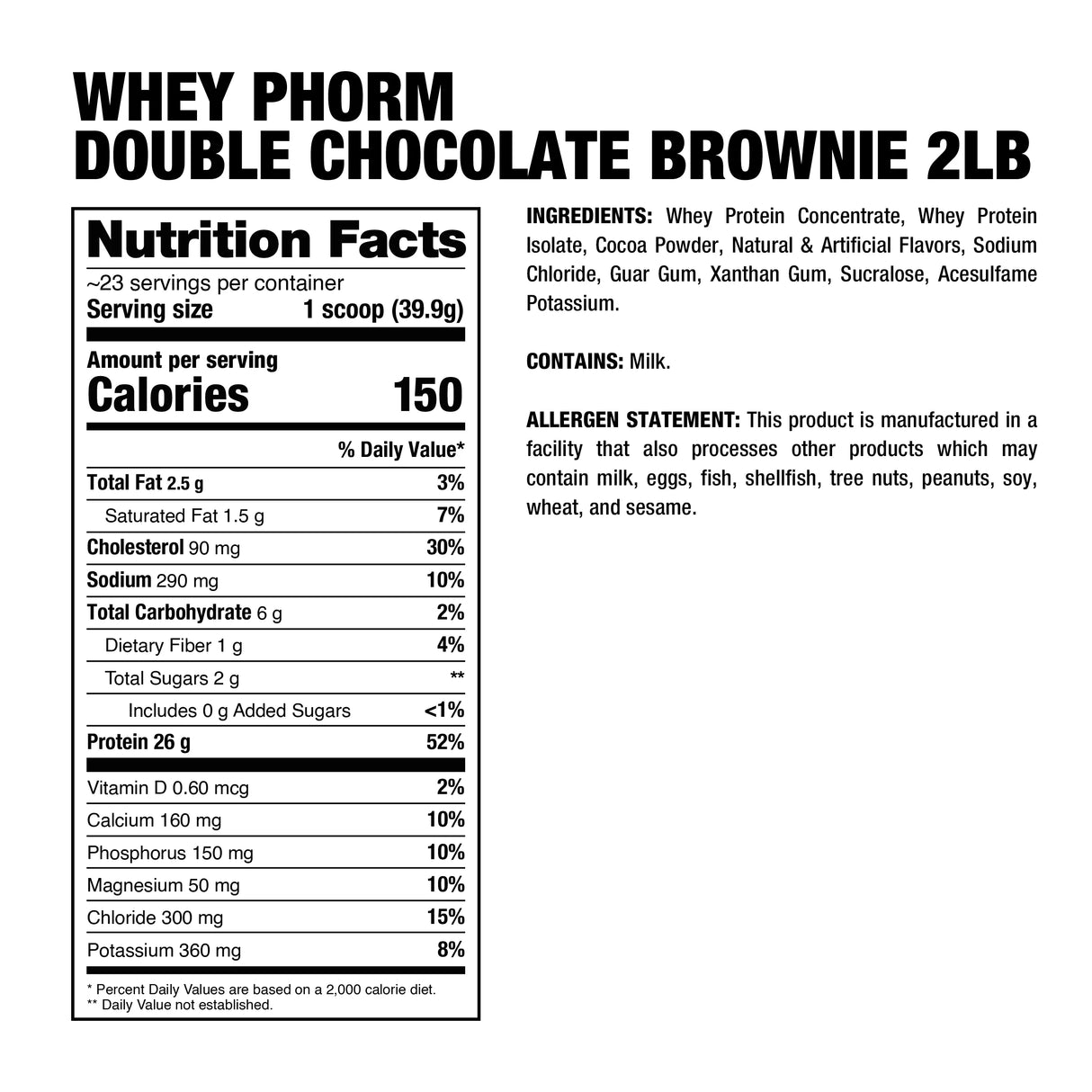 Whey Phorm