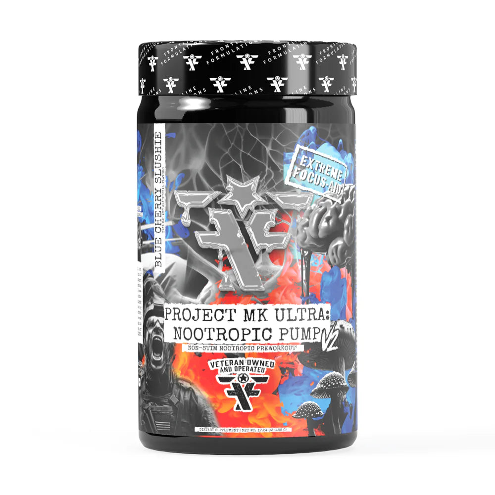 Project MK Ultra V2: Non-Stim Nootropic Pre-workout