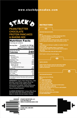 Stack'd Protein Pancakes