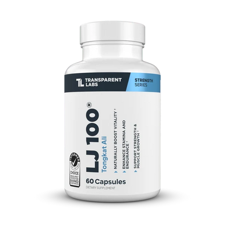 Transparent Labs LJ100 Tongkat Ali supplement - Pittsburgh nutrition store near me