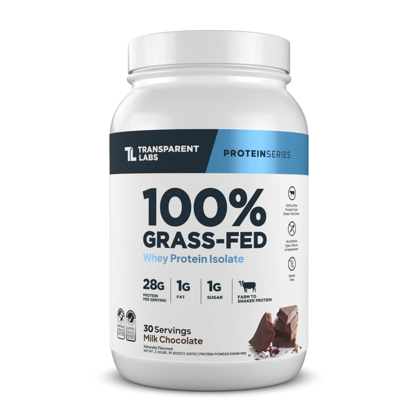 100% Grass-Fed Whey Protein Isolate