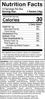 Opti-Greens 50 Stick Pack