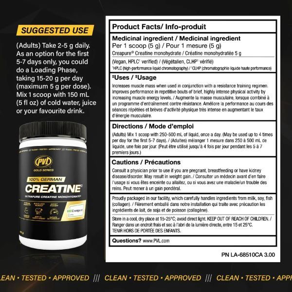 Creapure 100% German Creatine