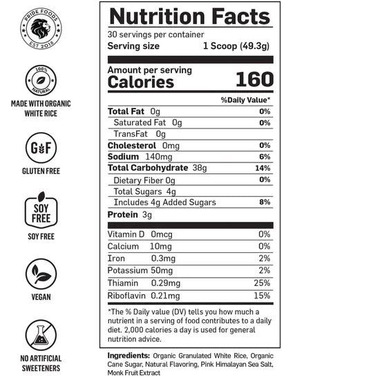 Pride Foods Rice' N Grinds Natural Hot Rice Cereal Commonwealth