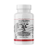 Frontline Formulations Turkesterone supplement bottle - natural muscle-building and fat-burning compound.