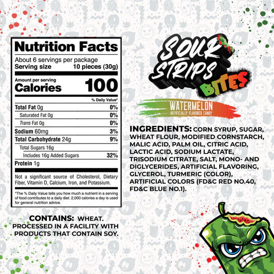 Sour Strips Bites